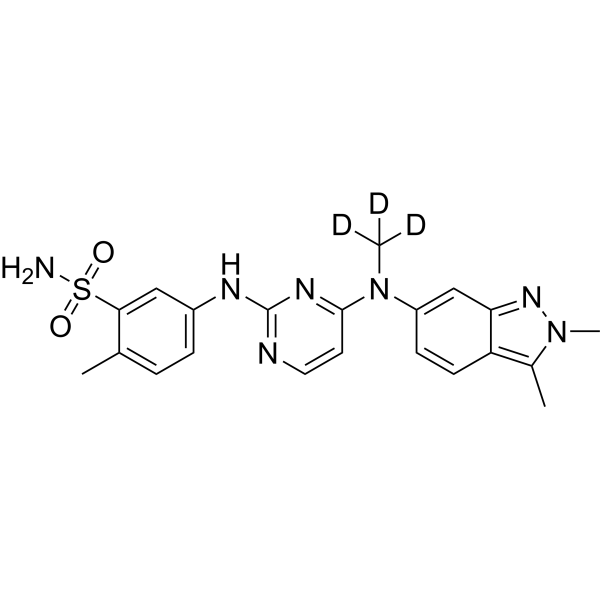 Pazopanib-d3 1219591-97-5